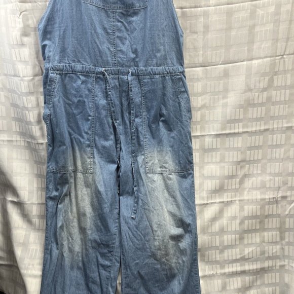 BELINDA Women OVERALL Pants  Size S Color Blue LIGHT WASH - Picture 10 of 16